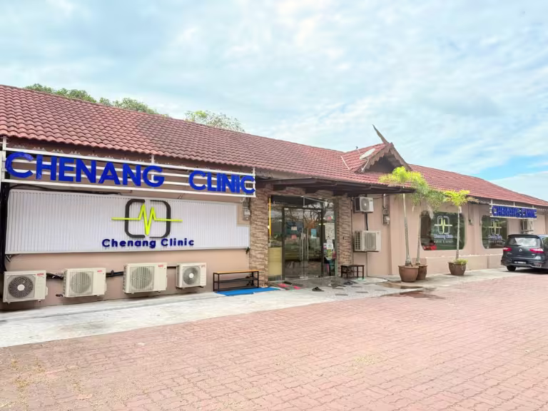 Exterior of Chenang Clinic Pantai Chenang in Langkawi